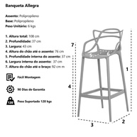 Banqueta Nude Allegra: Conforto e Estilo! - imagem 2