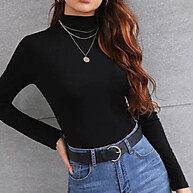 Kit 5 Blusas Gola Alta: Conforto e Estilo! - imagem 2