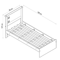 Cama de Solteiro Barcelona: Conforto e Estilo - imagem 2