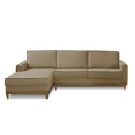 Sofá 3 Lugares Linho Bege: Conforto e Estilo! - imagem 2