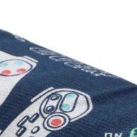 Jogo de Cama Solteiro Portallar Game Blue: Conforto e Estilo - imagem 1