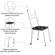 Cadeiras Tubulares Brancas: Conforto e Estilo - imagem 2