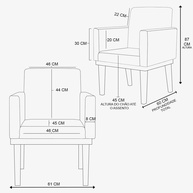 Poltronas Reforçadas Brasil: Conforto e Estilo! - imagem 2