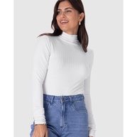 Blusa Gola Alta Canelada: Conforto e Estilo! - imagem 2
