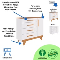 Quarto de Bebê Retrô Completo: Conforto e Estilo! - imagem 2