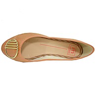 Sapatilha Moleca Metal Camurça Feminina Coral: Conforto e Estilo - imagem 2