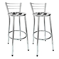 Banqueta Alta Cromada: Conforto e Estilo! - imagem 1