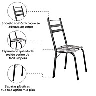 Cadeiras Tubular Dark: Conforto e Estilo! - imagem 2