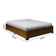 Base Box Casal 1,38m Desmontável: Conforto e Estilo - imagem 2