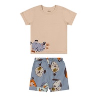 Conjunto Bebê Menino Cachorrinhos Elian: Conforto e Estilo! - imagem 2