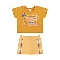 Conjunto Infantil Floral Elian: Conforto e Estilo! - imagem 2