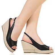 Anabela Peep Toe Espadrille: Conforto e Estilo! - imagem 2