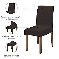 Cadeiras de Jantar Estofadas: Conforto e Estilo! - imagem 2