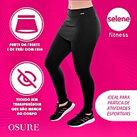 Legging Saia Fitness: Conforto e Estilo! - imagem 2