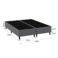 Base Box Queen Umaflex Flávia: Conforto e Estilo! - imagem 2