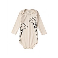 Kit Body Bebê Unissex Suedine Girafa – Conforto e Estilo - imagem 1