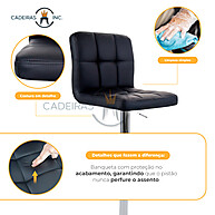 Banqueta Alta Giratória: Conforto e Estilo! - imagem 2