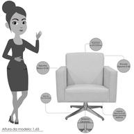Poltronas Decorativas Giratórias: Conforto e Estilo - imagem 2