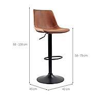 Banquetas Giratórias Harbor: Conforto e Estilo! - imagem 2