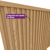 Cabeceira Casal Ripada Ilhabela: Conforto e Estilo - imagem 2