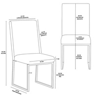 Kit 6 Cadeiras de Jantar Industriais: Conforto e Estilo - imagem 2