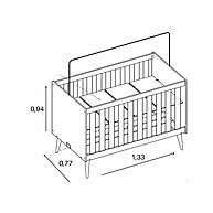 Berço Mini Cama Isis: Conforto e Estilo! - imagem 2