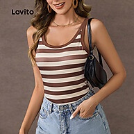 Lovito Camiseta Casual Lisa LBL20746 – Conforto e Estilo - imagem 2