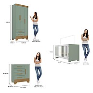 Quarto de Bebê Lily: Conforto e Estilo! - imagem 2