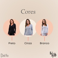 Blusa Canelada Manga Longa: Conforto e Estilo! - imagem 2