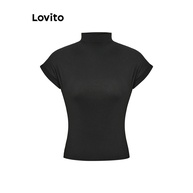 Camiseta Feminina Básica Lovito: Conforto e Estilo! - imagem 2