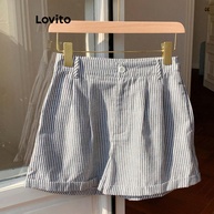 Shorts Listrado Lovito: Conforto e Estilo! - imagem 2