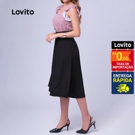 Saia Midi Lovito: Conforto e Estilo! - imagem 2