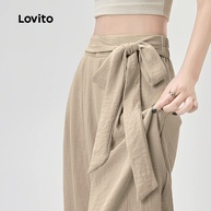Calça Feminina Pregueada Lovito: Conforto e Estilo! - imagem 2