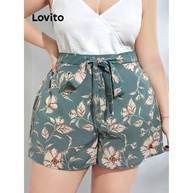 Shorts Floral Plus Size Lovito: Conforto e Estilo! - imagem 2