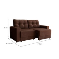 Sofá Retrátil Lubeck: Conforto e Estilo! - imagem 2