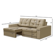 Sofá Retrátil 2 Lugares: Conforto e Estilo! - imagem 2