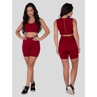 Top e Bermuda Fitness Lurex: Conforto e Estilo! - imagem 2