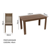 Sala de Jantar Havana Madesa: Conforto e Estilo - imagem 2