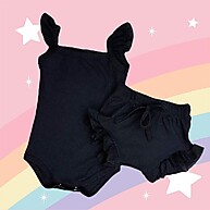 Body e Tapa Fralda Bebê Menina: Conforto e Estilo! - imagem 1