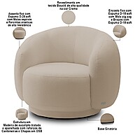 Poltronas Giratórias Orgânicas: Conforto e Estilo - imagem 2