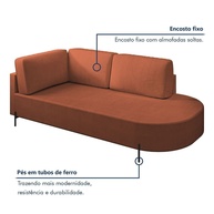 Sofá 2 Lugares Orgânico: Conforto e Estilo - imagem 2