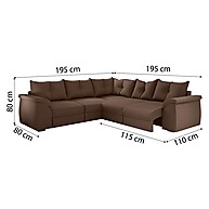 Sofá de Canto 5 Lugares Qatar: Conforto e Estilo! - imagem 2