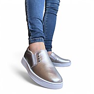 Tênis Slip On Prata Ramarim: Conforto e Estilo! - imagem 2