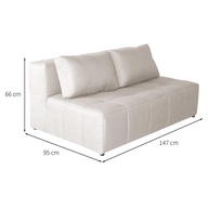 Sofá 2 Lugares Soho: Conforto e Estilo! - imagem 2