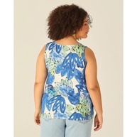 Regata Feminina Plus Size em Viscose Stretch: Conforto e Estilo - imagem 2