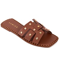Rasteira Lumiss Tachas: Conforto e Estilo! - imagem 2