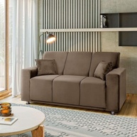 Sofá 3 Lugares Veludo Tokyo: Conforto e Estilo - imagem 2
