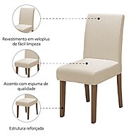 Cadeiras de Jantar Trieste: Conforto e Estilo! - imagem 2