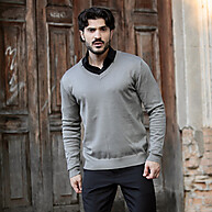 Suéter Masculino Gola V: Conforto e Estilo - imagem 2
