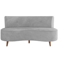 Sofá Chaise 2 Lugares Veludo: Conforto e Estilo! - imagem 2